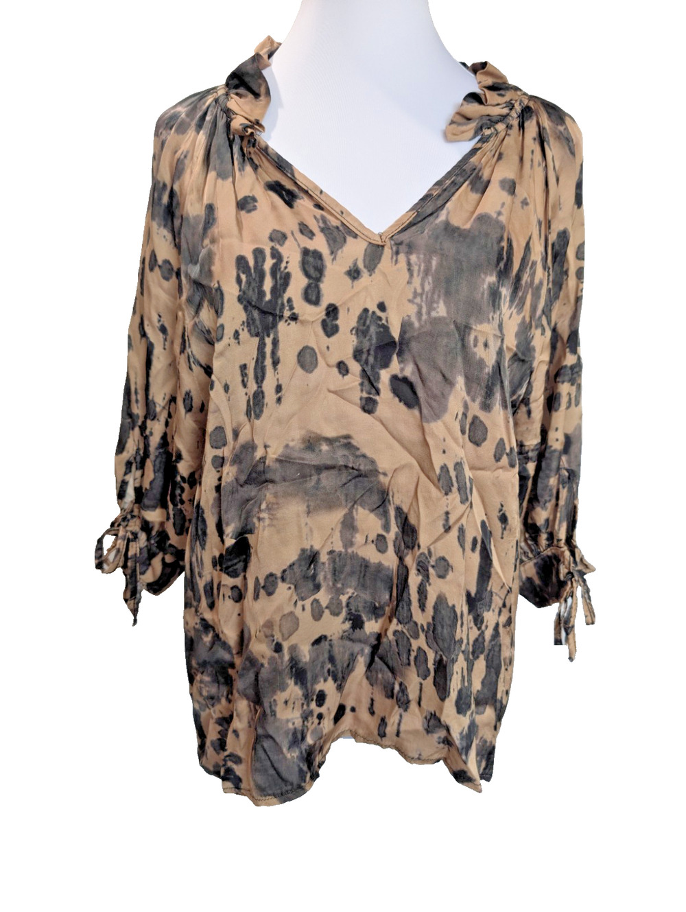 Sofia Women's Size Medium Made in Italy Italian Loose Relaxed Blouse Whimsigoth